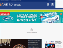Tablet Screenshot of edentico.pl